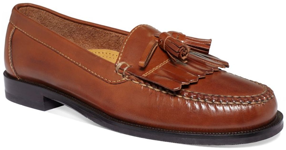 cole haan british tan loafers